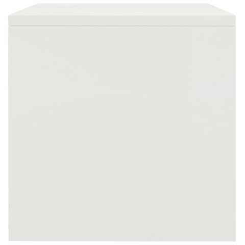 SZAFKI NOCNE 2 SZT BIAŁE 40X30X30CM