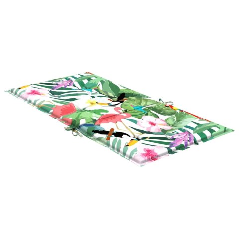 PODUSZKI NA KRZESŁA Z NISKIM OPARCIEM 4 SZT WIELOKOLOROWE