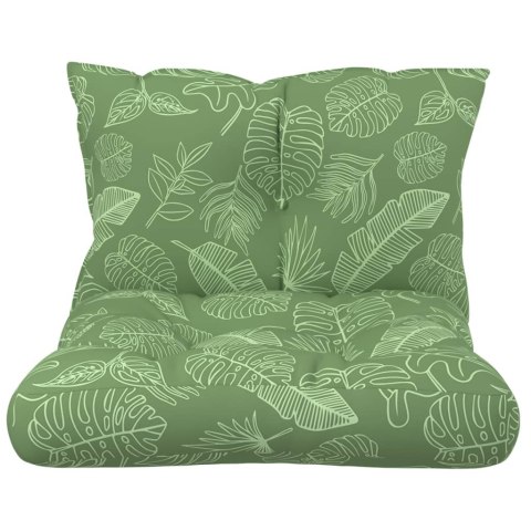 PODUSZKI NA PALETY 2 SZT LIŚCIE TKANINA OXFORD