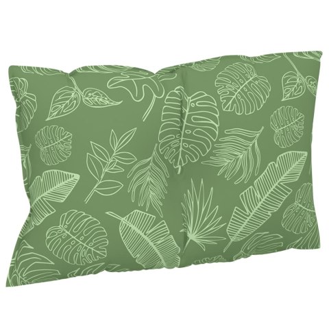 PODUSZKI NA PALETY 2 SZT LIŚCIE TKANINA OXFORD