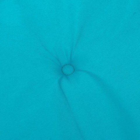 PODUSZKI NA KRZESŁA 100X50X4CM 6 SZT TURKUSOWE