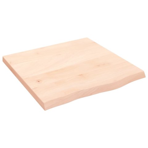 PÓŁKA 60X60X4CM SUROWE DREWNO DĘBOWE