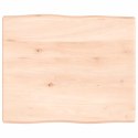 BLAT BIURKA 60X50X4CM SUROWE DREWNO DĘBOWE