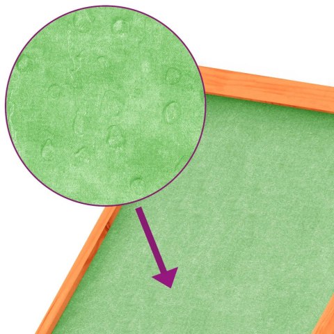 KURNIK BRĄZOWY 204X50X84CM DREWNO SOSNOWE