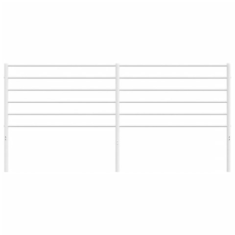 METALOWE WEZGŁOWIE BIAŁE 180CM