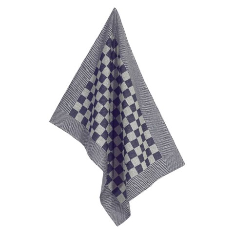 RĘCZNIKI KUCHENNE 20 SZT NIEBIESKO-BIAŁE 50X70CM BAWEŁNA