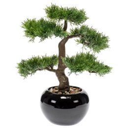 SZTUCZNY CEDR BONSAI ZIELONY 34CM 420003