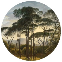 OKRĄGŁA FOTOTAPETA UMBRELLA PINES IN ITALY 190CM