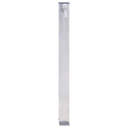 KRAN OGRODOWY NA KWADRATOWYM SŁUPKU 80CM STAL NIERDZEWNA
