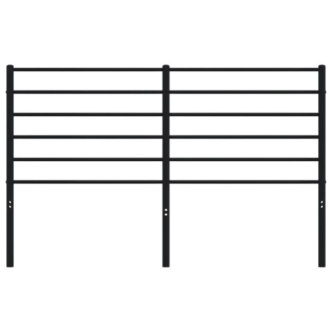 METALOWE WEZGŁOWIE CZARNE 160CM