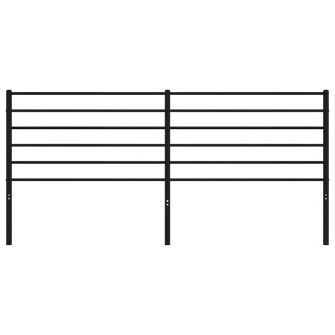 METALOWE WEZGŁOWIE CZARNE 193CM