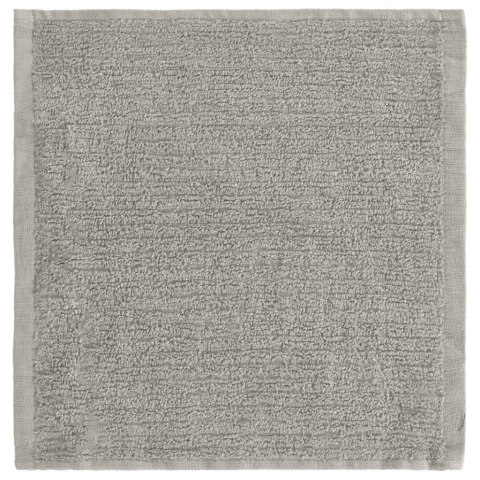 ZESTAW 12 RĘCZNIKÓW SZARY BAWEŁNA