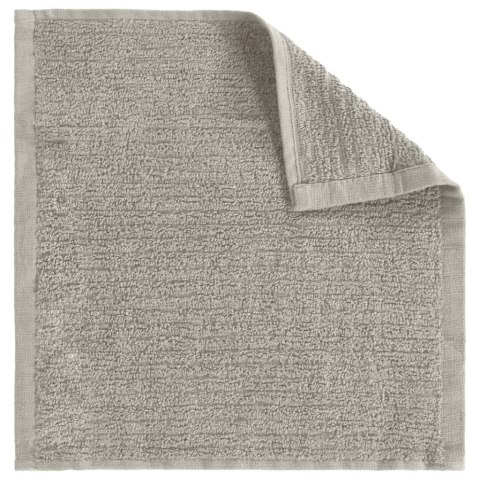 ZESTAW 12 RĘCZNIKÓW SZARY BAWEŁNA