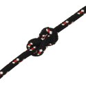 LINKA ŻEGLARSKA CZARNA 12MM 100M POLIPROPYLEN