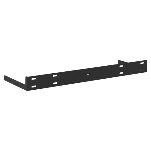 PÓŁKI ŚCIENNE 4 SZT SZAROŚĆ BETONU 50X23X3 8CM