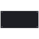 PANEL OCHRONNY DO KUCHNI CZARNY 90X40CM SZKŁO HARTOWANE