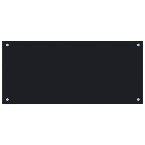 PANEL OCHRONNY DO KUCHNI CZARNY 90X40CM SZKŁO HARTOWANE