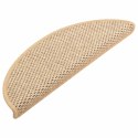 SAMOPRZYLEPNE NAKŁADKI NA SCHODY 15 SZT. 56X20CM BEŻOWE