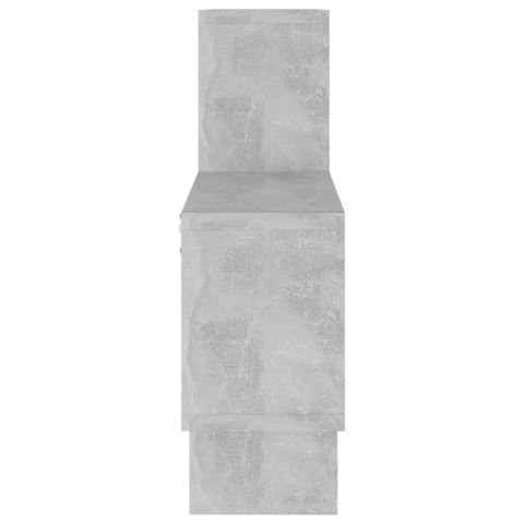 PÓŁKA ŚCIENNA SAMOCHÓD SZAROŚĆ BETONU 82X15X51CM