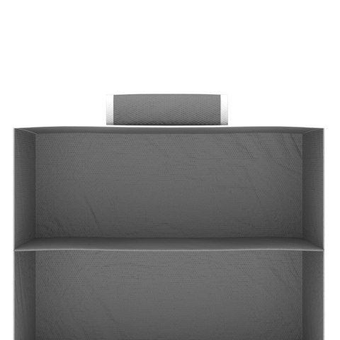 WISZĄCE ORGANIZERY DO SZAFY 2 SZT 10 PÓŁEK TKANINA