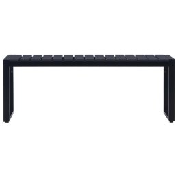 ŁAWKA OGRODOWA 120,5CM PS CZARNA