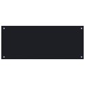 PANEL OCHRONNY DO KUCHNI CZARNY 100X40CM SZKŁO HARTOWANE