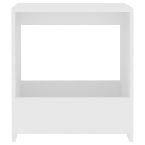 STOLIK BOCZNY BIAŁY 50X26X50CM