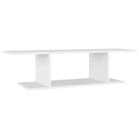 WISZĄCA SZAFKA TELEWIZYJNA BIAŁA 103X30X26,5CM
