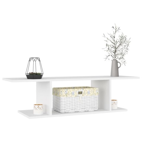 WISZĄCA SZAFKA TELEWIZYJNA BIAŁA 103X30X26,5CM