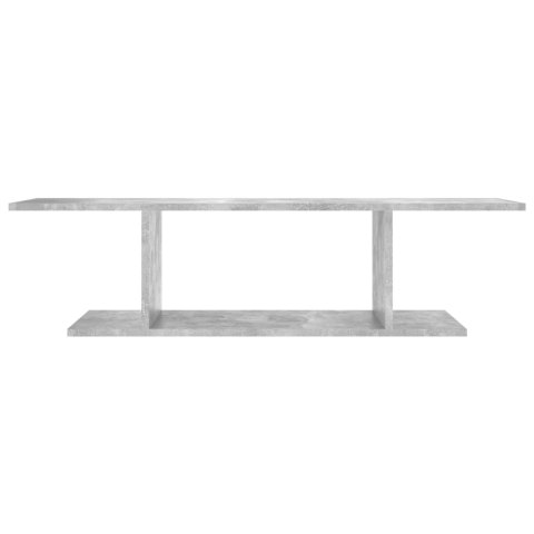 WISZĄCA SZAFKA TELEWIZYJNA, SZAROŚĆ BETONU, 103X30X26,5 CM