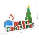 DMUCHANA CHOINKA I NAPIS MERRY CHRISTMAS LED 240X188CM