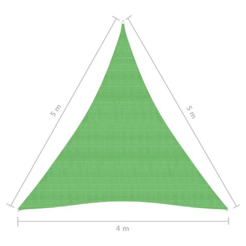 ŻAGIEL PRZECIWSŁONECZNY OGRODOWY MARKIZA TARAS JASNOZIELONY 4X5X5M