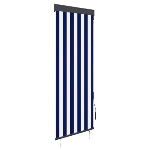 ROLETA ZEWNĘTRZNA 60X250CM NIEBIESKO-BIAŁA