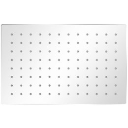 DESZCZOWNICA ZE STALI NIERDZEWNEJ 20X30CM PROSTKĄTNA