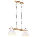 INDUSTRIALNA LAMPA WISZĄCA 25 W BIAŁA 109CM E27