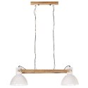 INDUSTRIALNA LAMPA WISZĄCA 25 W BIAŁA 109CM E27