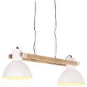 INDUSTRIALNA LAMPA WISZĄCA 25 W BIAŁA 109CM E27