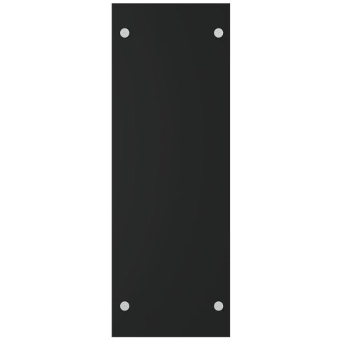 STOJAK NA DREWNO OPAŁOWE CZARNY 40X35X100CM SZKŁO HARTOWANE