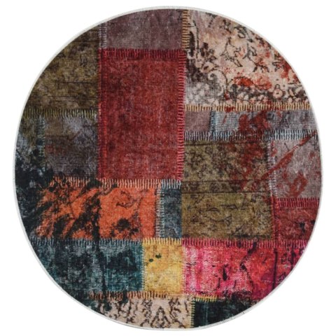 DYWAN Z MOŻLIWOŚCIĄ PRANIA PATCHWORK 120CM KOLOROWY