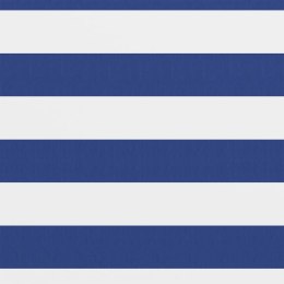 PARAWAN BALKONOWY BIAŁO-NIEBIESKI 75X500CM WODOODPORNY