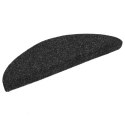 SAMOPRZYLEPNE NAKŁADKI NA SCHODY 10 SZT CZARNE 56X17X3CM