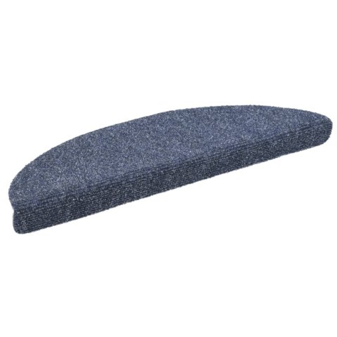 SAMOPRZYLEPNE NAKŁADKI NA SCHODY 56X17X3CM NIEBIESKIE