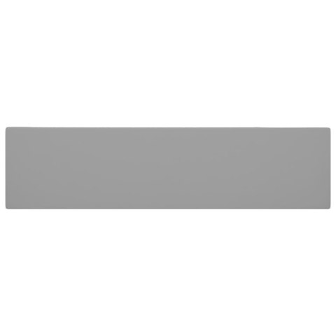 UMYWALKA Z OTWOREM PRZELEWOWYM CERAMIKA JASNOSZARA