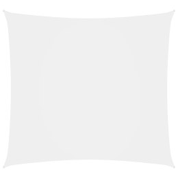 ŻAGIEL PRZECIWSŁONECZNY OGRODOWY WODOODPORNY MARKIZA TARAS 7X7M BIAŁY