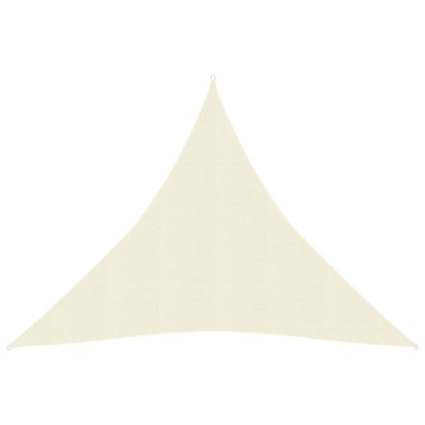 ŻAGIEL PRZECIWSŁONECZNY OGRODOWY MARKIZA TARAS 160G/M² KREMOWY 4,5X4,5X4,5M