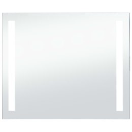 ŚCIENNE LUSTRO ŁAZIENKOWE Z LED 80X60CM