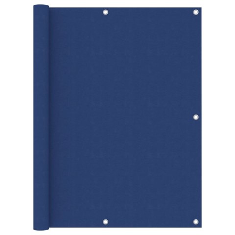 PARAWAN BALKONOWY NIEBIESKI 120X600CM WODOODPORNY