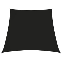 ŻAGIEL PRZECIWSŁONECZNY OGRODOWY WODOODPORNY MARKIZA TARAS TRAPEZ 3/5X4M CZARNY
