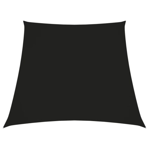 ŻAGIEL PRZECIWSŁONECZNY OGRODOWY WODOODPORNY MARKIZA TARAS TRAPEZ 3/5X4M CZARNY
