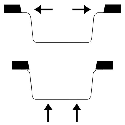 ZLEW KUCHENNY Z OTWOREM PRZELEWOWYM BIAŁY GRANITOWY